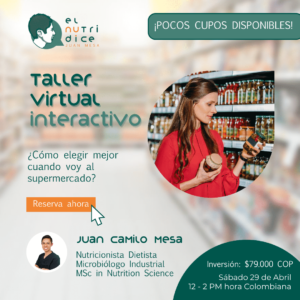 Taller "Experto en el supermercado"