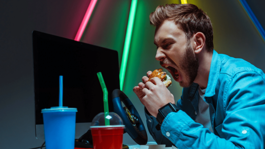 Comer rápido y no masticar bien la comida tiene efectos negativos sobre la salud.