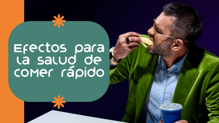 Comer rápido aumenta el riesgo de enfermedades